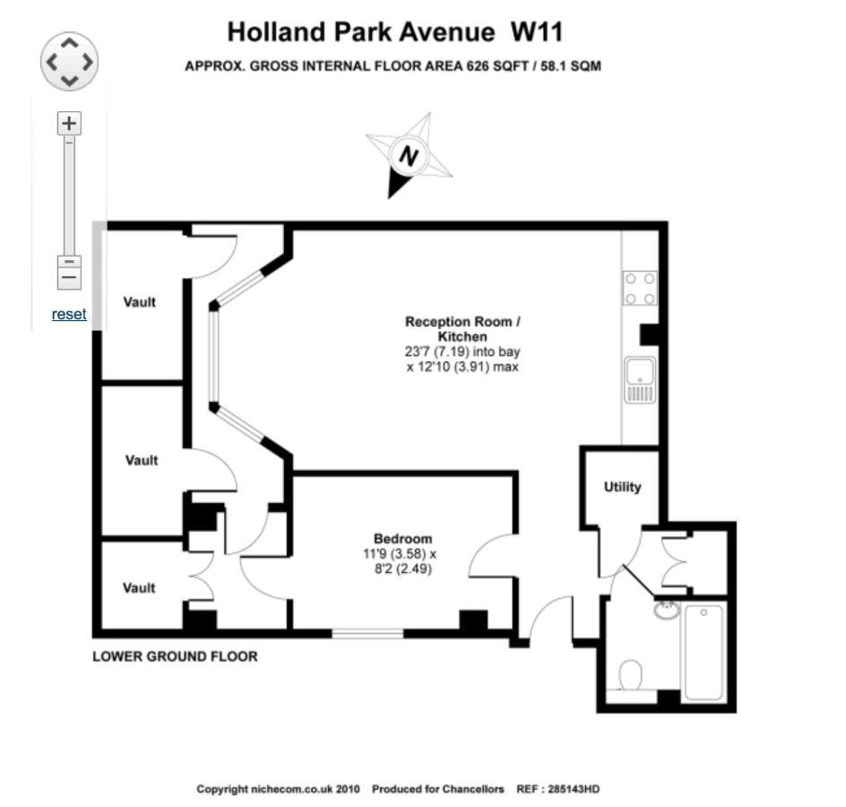 Holland Park Apartment Londra Exterior foto
